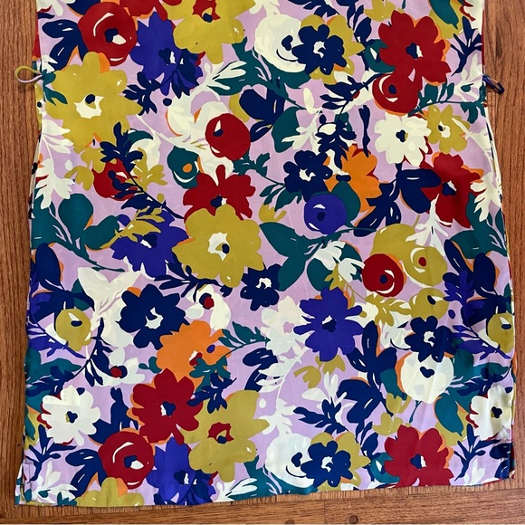 Clements Ribeiro floral sleeveless dress size XL - Picture 10 of 14